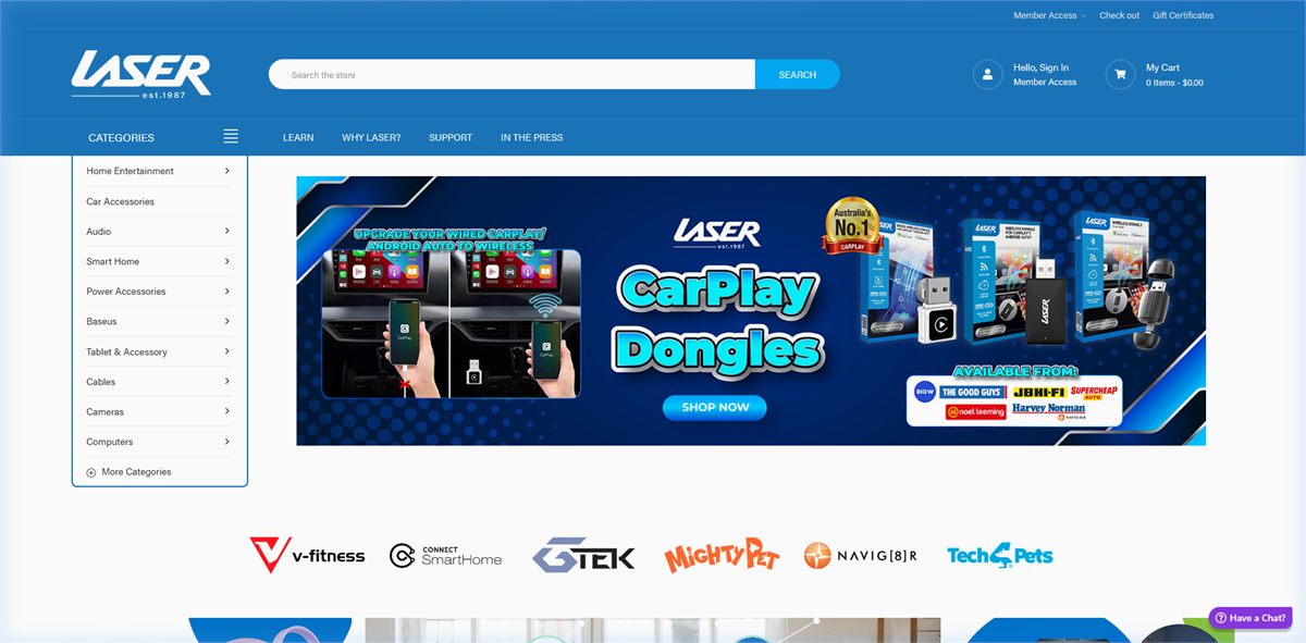 Laser Co Website